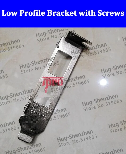 High Quality 8CM 2U Low Size Profile bracket with screws for Broadcom BCM 5720 DELL 0FCGN -10pcs/lot
High Quality 8CM 2U Low Size Profile bracket with screws for Broadcom BCM 5720 DELL 0FCGN -10pcs/lot