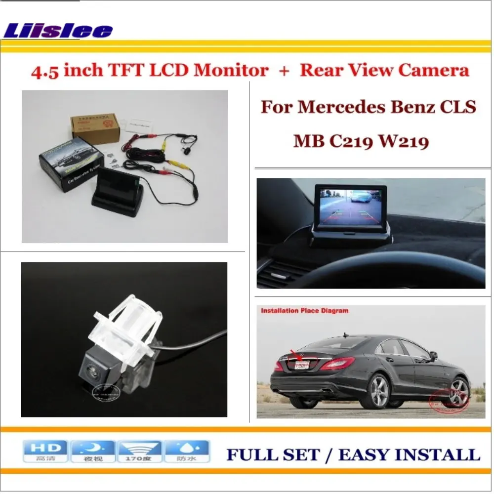 Auto Camera For Mercedes Benz CLS MB C219 W219 Car Parking Camera 4.3" LCD Monitor NTSC PAL Parking Rearview System
Auto Camera For Mercedes Benz CLS MB C219 W219 Car Parking Camera 4.3" LCD Monitor NTSC PAL Parking Rearview System
