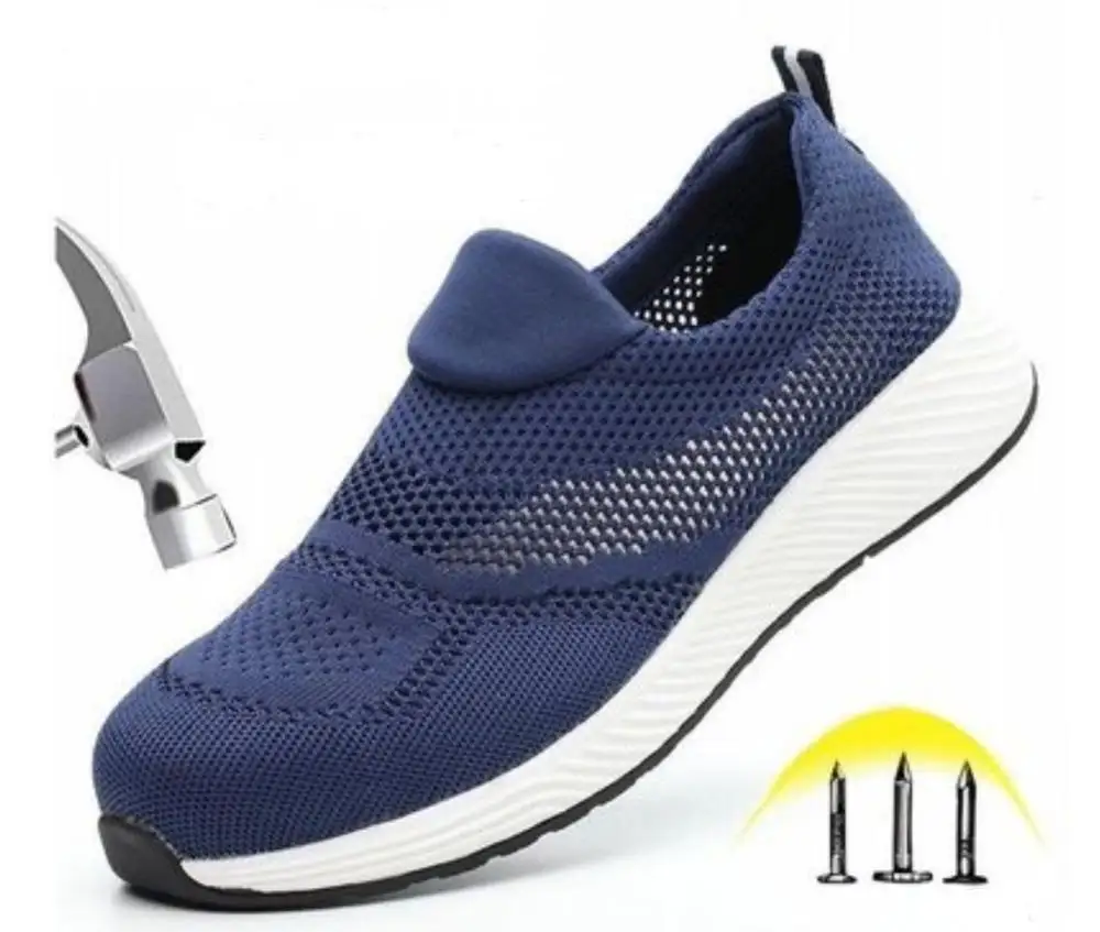 Protective shoes AIR breathable safety shoes Plus Size 35-46 Work Boots Men Safety Shoes Unisex Air Mesh Work Shoes Men
Protective shoes AIR breathable safety shoes Plus Size 35-46 Work Boots Men Safety Shoes Unisex Air Mesh Work Shoes Men