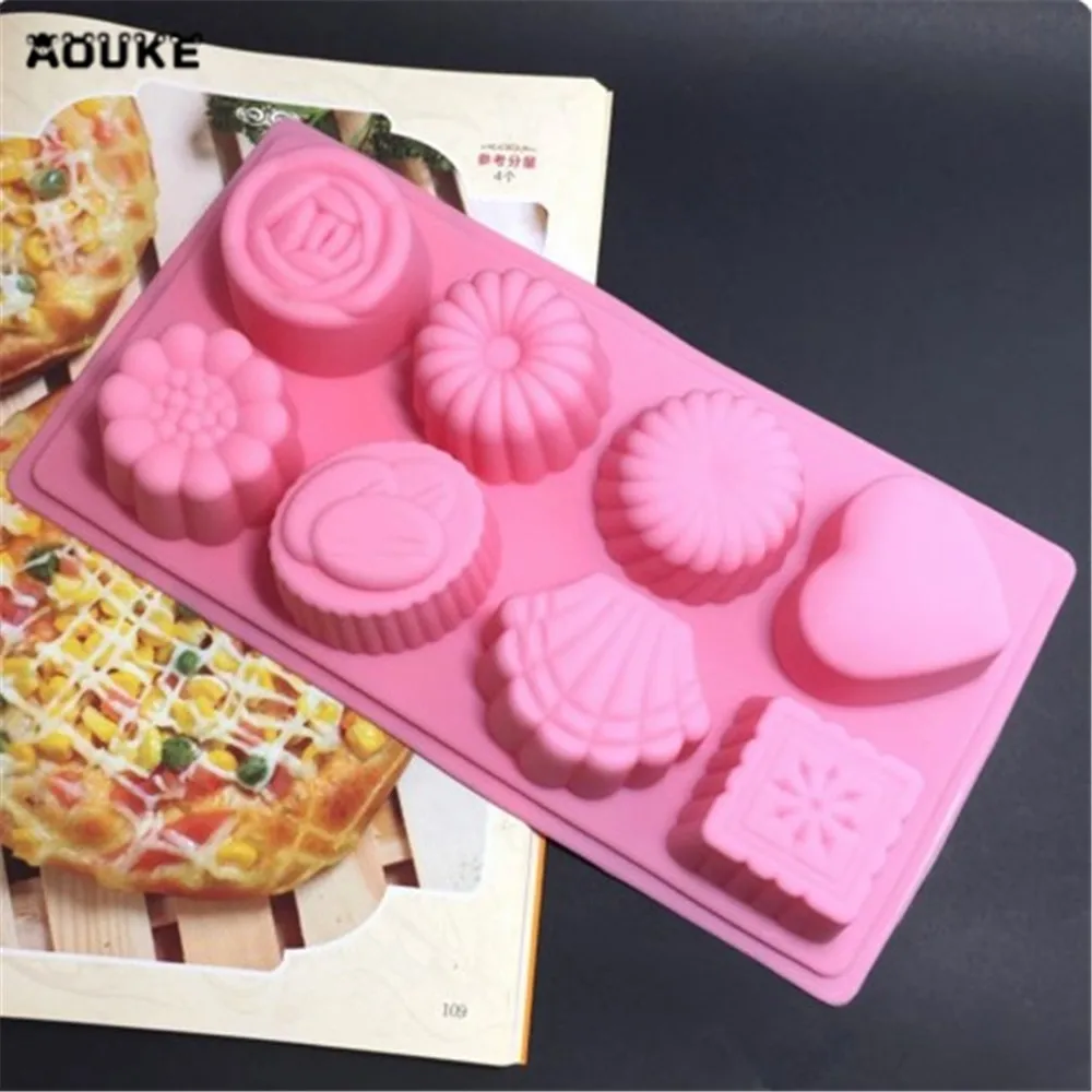 DIY Tools 8 Flowers Moon Shapes Cake Silicone Mold Chocolate Baking Cake Mould Candle Salt Craving Mould DIY Soap Tools Aouke
DIY Tools 8 Flowers Moon Shapes Cake Silicone Mold Chocolate Baking Cake Mould Candle Salt Craving Mould DIY Soap Tools Aouke