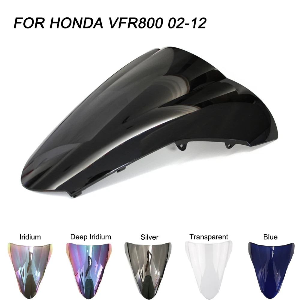 Ветровое стекло из АБС пластика для Honda VFR800 2002 2003 2004 2005 2006 2007 2008 2009 2010