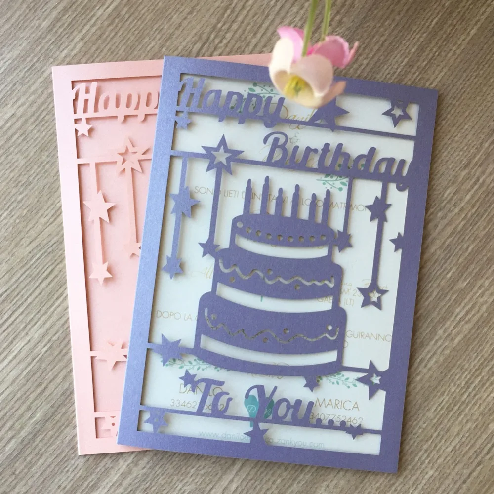 100pcs/lot Multi Color Glossy Paper Invitations Card Cake Pattern Birthday Party Invitations Card Greeting Blessing Card
100pcs/lot Multi Color Glossy Paper Invitations Card Cake Pattern Birthday Party Invitations Card Greeting Blessing Card