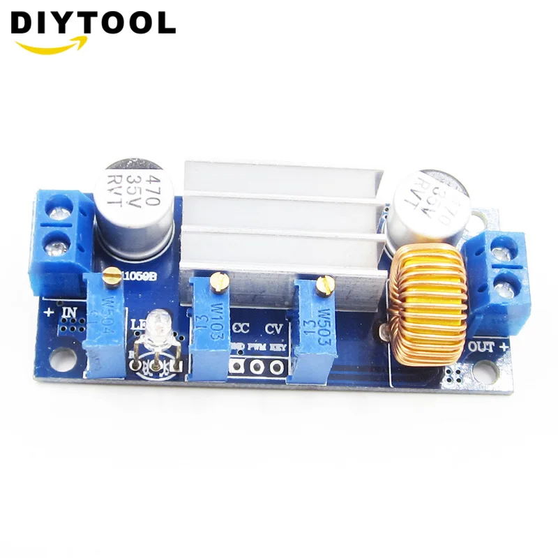 DC-DC XL4005 5A CC CV Adjustable Buck Step-down Power Supply Module Lithium Charge Board for Arduino
DC-DC XL4005 5A CC CV Adjustable Buck Step-down Power Supply Module Lithium Charge Board for Arduino