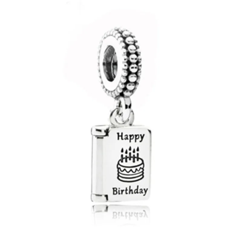 Genuine 925 sterling silver Best Wish Birthday Card pendant&bead fits PAN Charm Bracelet Fashion Jewelry Free Shipping
Genuine 925 sterling silver Best Wish Birthday Card pendant&bead fits PAN Charm Bracelet Fashion Jewelry Free Shipping