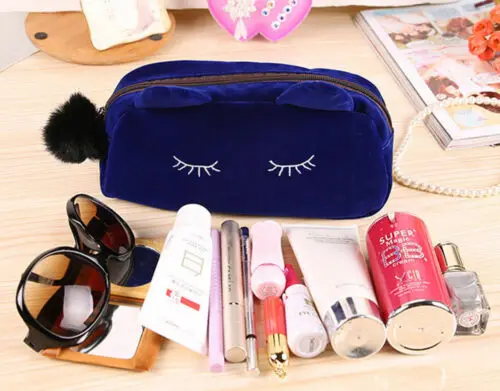 Women's Trendy Cosmetic Makeup Bag Case Organizer Zipper Holder Handbag Travel Toiletry Fashion Design
Women's Trendy Cosmetic Makeup Bag Case Organizer Zipper Holder Handbag Travel Toiletry Fashion Design