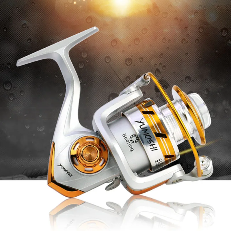 EL1000-7000 Series Distant Wheel Metal Spinning Fishing Reel 5.5:1 12 Bearing Balls Fishing Wheel Rotate The Spool Fishing Coil
EL1000-7000 Series Distant Wheel Metal Spinning Fishing Reel 5.5:1 12 Bearing Balls Fishing Wheel Rotate The Spool Fishing Coil