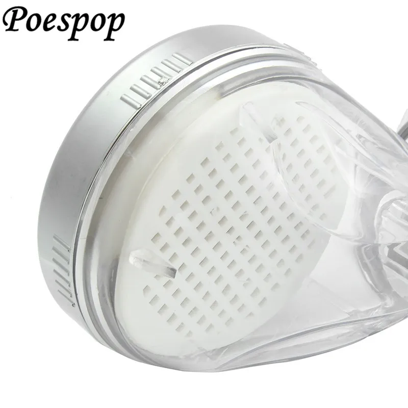 POSEPOP Bathroom Water Shower Anion SPA Shower Head Water Saving Rainfall Shower Head High Pressure ABS Spray shower 2 Sizes
POSEPOP Bathroom Water Shower Anion SPA Shower Head Water Saving Rainfall Shower Head High Pressure ABS Spray shower 2 Sizes