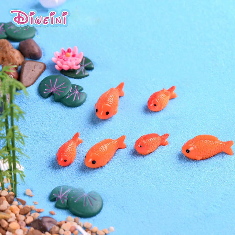 Red Fish Lotus leaf Figures Cartoon Animal model Miniature Figurine Girl Boy toys baby Pet toy home decoration Resin craft
Red Fish Lotus leaf Figures Cartoon Animal model Miniature Figurine Girl Boy toys baby Pet toy home decoration Resin craft
