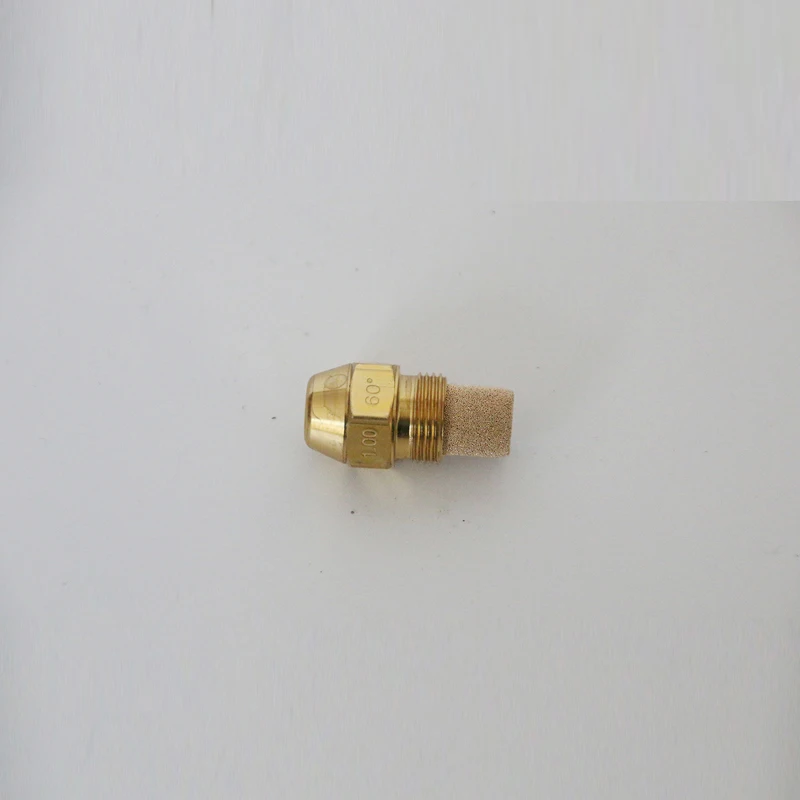 60 degree Brass Industrial oil burner spray nozzle,Fuel mist nozzle,waste oil nozzle
60 degree Brass Industrial oil burner spray nozzle,Fuel mist nozzle,waste oil nozzle