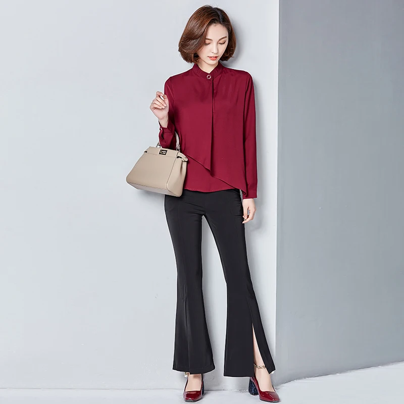 Large size women tops and chiffon blouses 2019 spring fashion Lady long sleeve chiffon blouse Stand collar women tops 2781 50
Large size women tops and chiffon blouses 2019 spring fashion Lady long sleeve chiffon blouse Stand collar women tops 2781 50