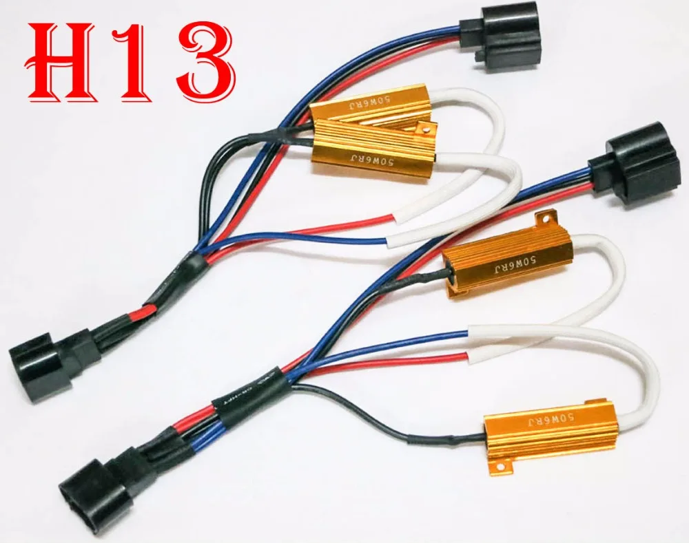 50PCS 50W 6ohm Gold Fuse H13 9008 Hi/Low Dua Beam HID Xenon Kit Canbus Canceller Capacitor No Error Free Decoder Resistor Wiring
50PCS 50W 6ohm Gold Fuse H13 9008 Hi/Low Dua Beam HID Xenon Kit Canbus Canceller Capacitor No Error Free Decoder Resistor Wiring