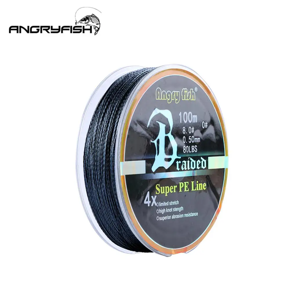Рыболовная плетеная леска Angryfish Diominate PE, 4 пряди, 100 м/109yds, суперпрочная рыболовная леска, 10-80 анг. Фунт., Черная
Рыболовная плетеная леска Angryfish Diominate PE, 4 пряди, 100 м/109yds, суперпрочная рыболовная леска, 10-80 анг. Фунт., Черная