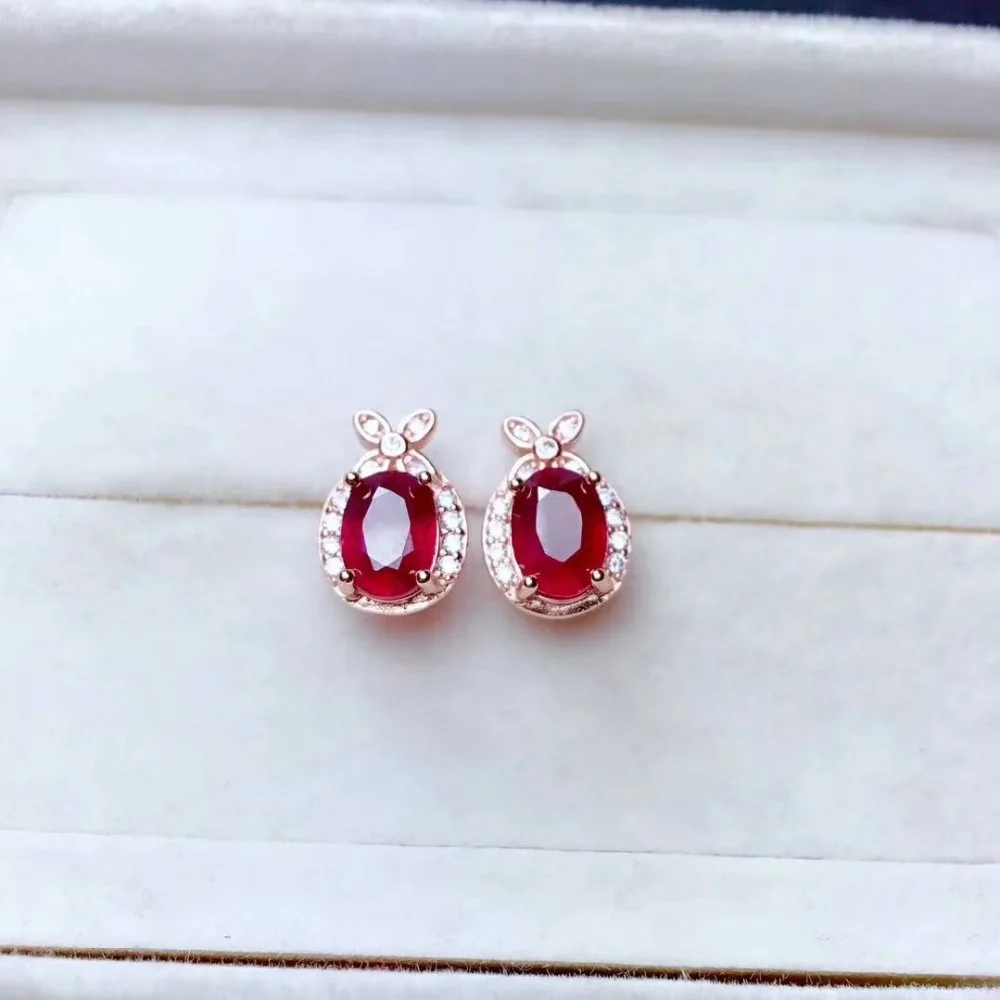 shilovem Natural New Burning Pigeon Blood Ruby Gemstone earrings for Women Real 925 Sterling Silver Fine new gift me050799agh
shilovem Natural New Burning Pigeon Blood Ruby Gemstone earrings for Women Real 925 Sterling Silver Fine new gift me050799agh