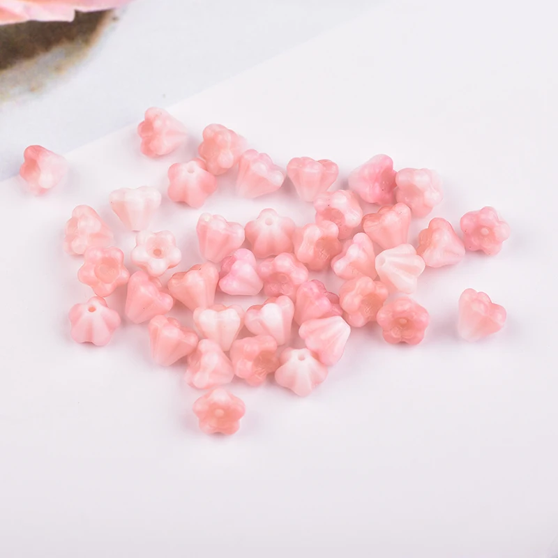 High Quality Petal Lampwork Beads Various Sizes Flowers Transparent Pink Glass Loose Beads Handmade Ornaments DIY Jewelry Making
High Quality Petal Lampwork Beads Various Sizes Flowers Transparent Pink Glass Loose Beads Handmade Ornaments DIY Jewelry Making