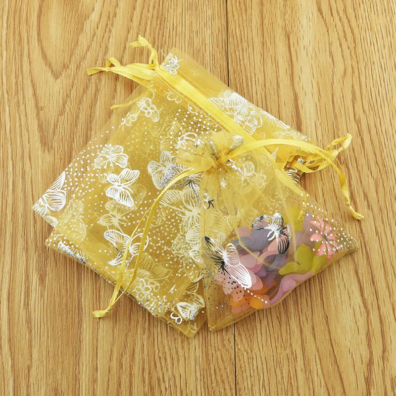 Free Shipping! Butterfly Organza Bags 9x12cm 100pcs/lot For Christmas Wedding Party Gift Pouches Jewelry Pouch 11 Color In Stock
Free Shipping! Butterfly Organza Bags 9x12cm 100pcs/lot For Christmas Wedding Party Gift Pouches Jewelry Pouch 11 Color In Stock