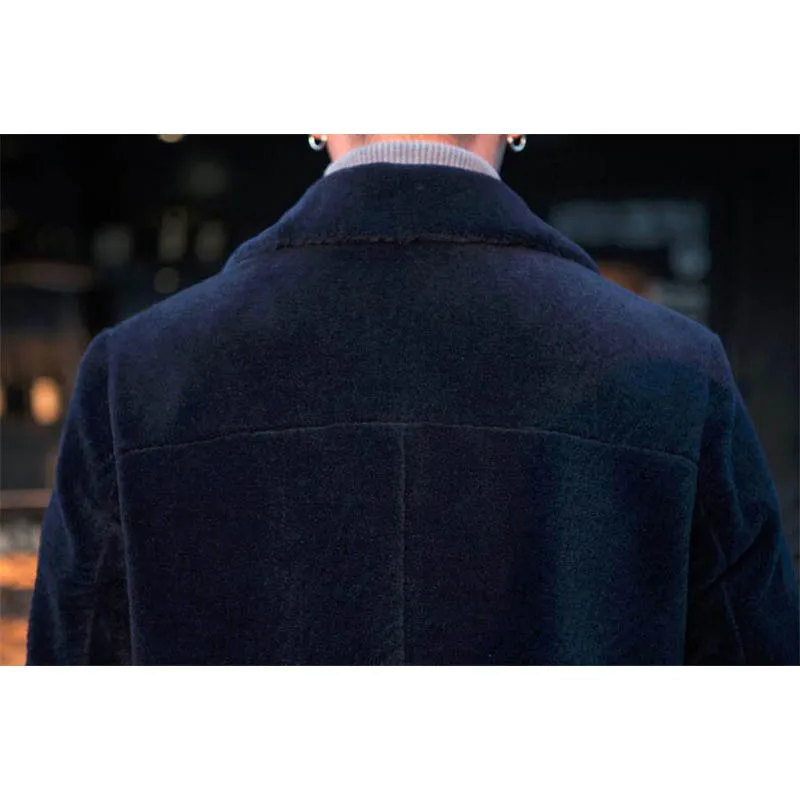 Natural wool coats outerwear men turn down collar single breasted warm winter real wool jackets man trench coats plus size
Natural wool coats outerwear men turn down collar single breasted warm winter real wool jackets man trench coats plus size
