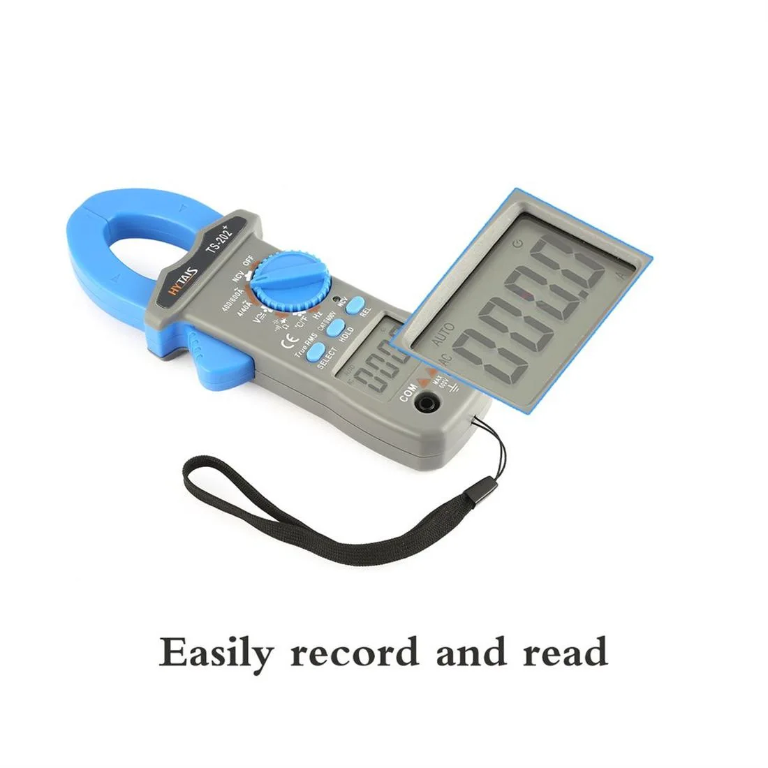Digital Multimeter 400A AC/DC Current Clamp Meter ACM03 PLUS Capacitance Frequency Tester Induction Voltage Alarm
Digital Multimeter 400A AC/DC Current Clamp Meter ACM03 PLUS Capacitance Frequency Tester Induction Voltage Alarm