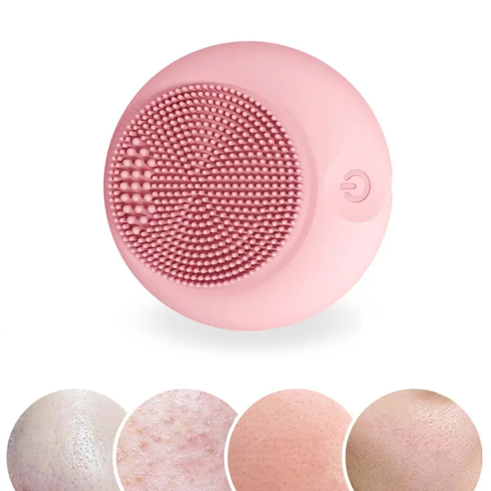 Universal Waterproof Wireless Rechargeable Electric Silicone Facial Cleansing Brush Pore Cleaner
Universal Waterproof Wireless Rechargeable Electric Silicone Facial Cleansing Brush Pore Cleaner