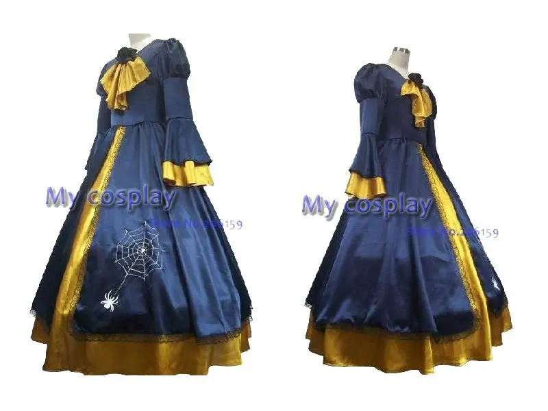Anime Vocaloid Cosplay Kagamine Rin Blue Yellow Costumes party dress cosplay cloth Women Long Dresses For Halloween Dress
Anime Vocaloid Cosplay Kagamine Rin Blue Yellow Costumes party dress cosplay cloth Women Long Dresses For Halloween Dress