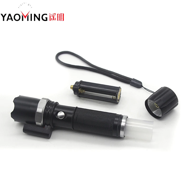 Мощный красный лазерный указатель Cree Q5 2000LM зум светодиодный фонарик полиции