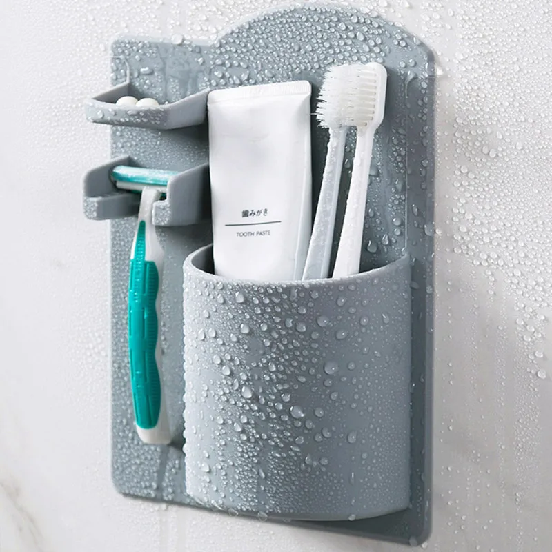1Pcs Storage Rack Silicone Toothbrush Toothpaste Storage Rack bathroom toothbrush organizer Shaver Rack Wall-mounted Storage Box
1Pcs Storage Rack Silicone Toothbrush Toothpaste Storage Rack bathroom toothbrush organizer Shaver Rack Wall-mounted Storage Box