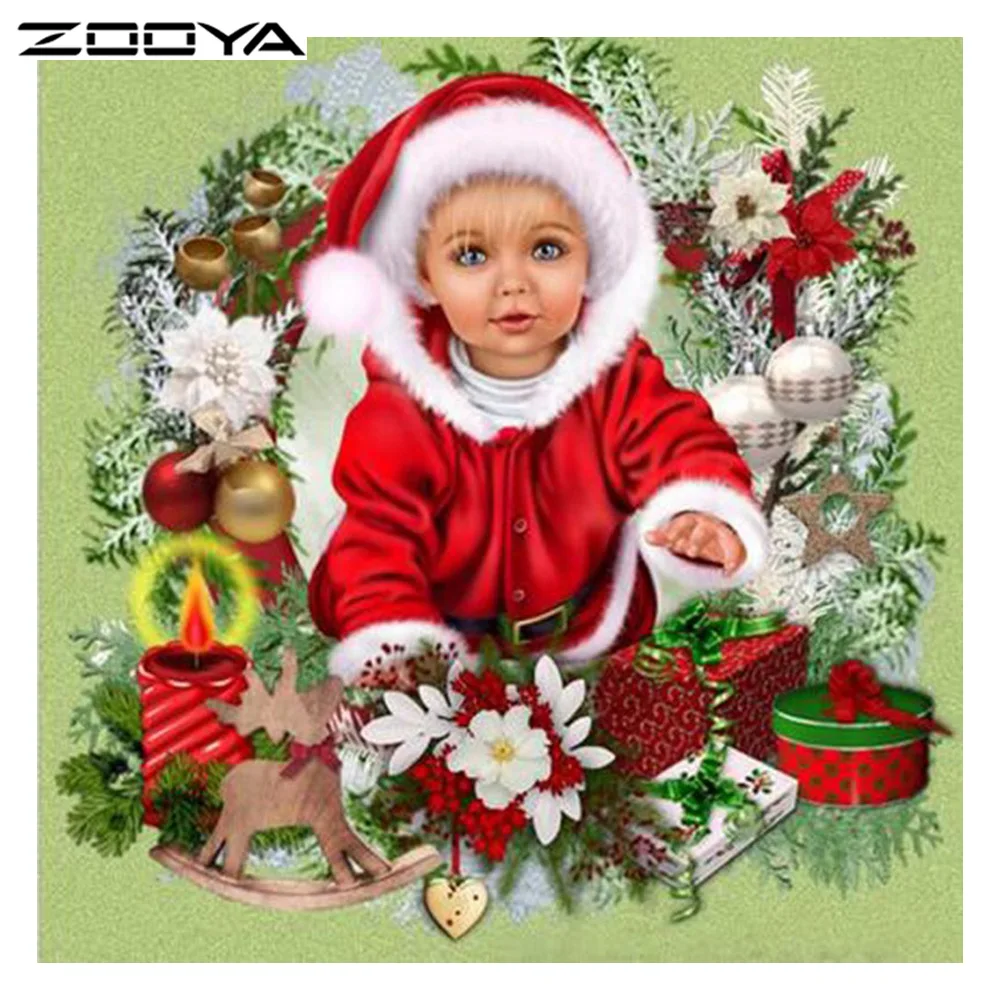 ZOOYA DIY Diamond Painting Embroidery Children Needlework Cross Stitch Pasted Full Square Christmas Decoration New Year GiftP172
ZOOYA DIY Diamond Painting Embroidery Children Needlework Cross Stitch Pasted Full Square Christmas Decoration New Year GiftP172