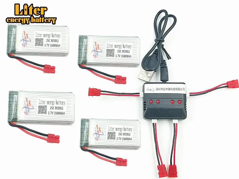 3,7 в 1500 мАч 903052 X5HC X5HW аккумулятор запасные части литий-ионный аккумулятор для X5HC X5HW с 4-в-1 балансирующим зарядным устройством
3,7 в 1500 мАч 903052 X5HC X5HW аккумулятор запасные части литий-ионный аккумулятор для X5HC X5HW с 4-в-1 балансирующим зарядным устройством