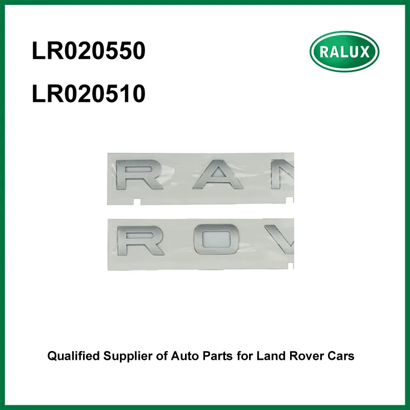 silver metallic car name plate for Range Rover Sport 10-13 auto letter sticker aftermarket parts LR020550 LR020510
silver metallic car name plate for Range Rover Sport 10-13 auto letter sticker aftermarket parts LR020550 LR020510