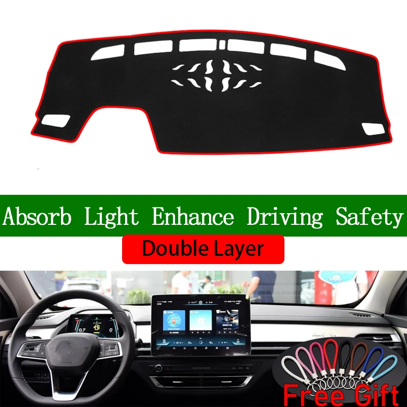 Double Layer Car Stickers For BYD QIN pro DM 2018 Dashboard Cover Car Accessories Interior Anti-UV Car Decals
Double Layer Car Stickers For BYD QIN pro DM 2018 Dashboard Cover Car Accessories Interior Anti-UV Car Decals