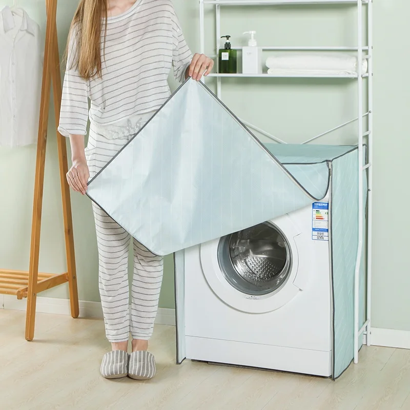 Small and fresh twill style Waterproof Sunscreen Washing Machine Cover Waterproof Case Washing Machine Protective Dust Jacket
Small and fresh twill style Waterproof Sunscreen Washing Machine Cover Waterproof Case Washing Machine Protective Dust Jacket