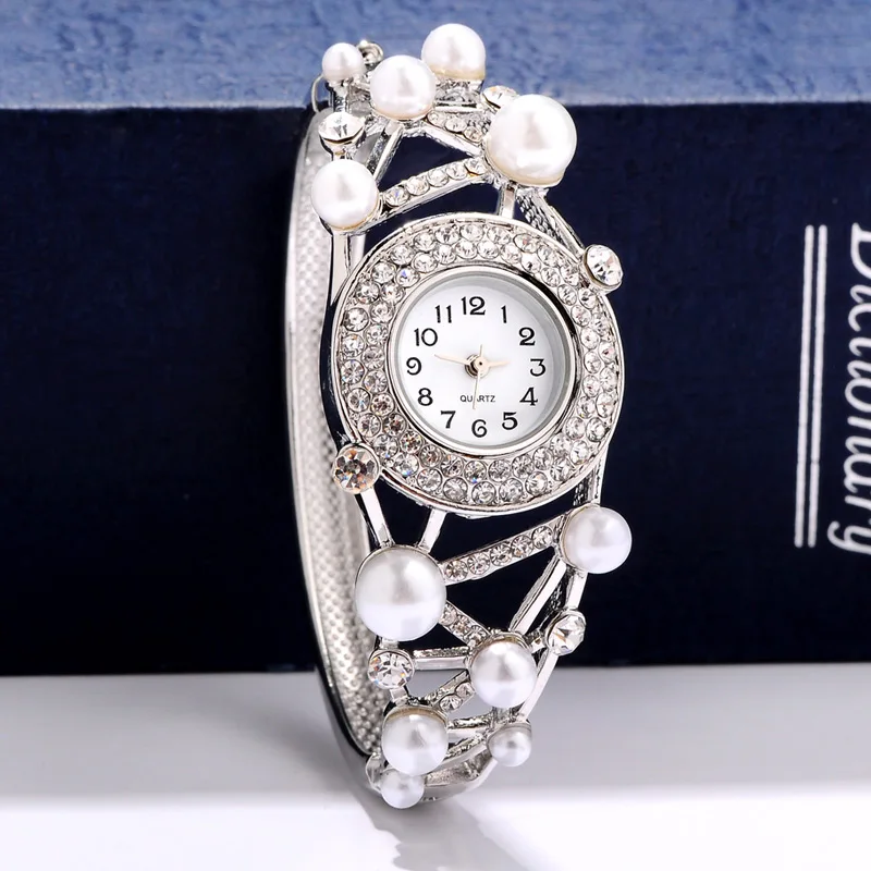 Lan Ting decorated Japan and South Korea bracelet bracelet beautiful imitation pearl fashion watches wrist wrist watch a
Lan Ting decorated Japan and South Korea bracelet bracelet beautiful imitation pearl fashion watches wrist wrist watch a