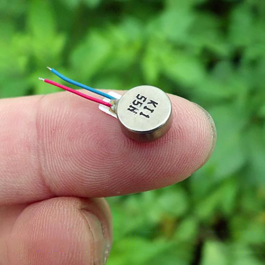 Flat Vibrating Vibration Motor 0834 DC3V-5V Button Type Vibration Motor for Mobile Phone Tablet Household Appliances 8x3.4mm
Flat Vibrating Vibration Motor 0834 DC3V-5V Button Type Vibration Motor for Mobile Phone Tablet Household Appliances 8x3.4mm
