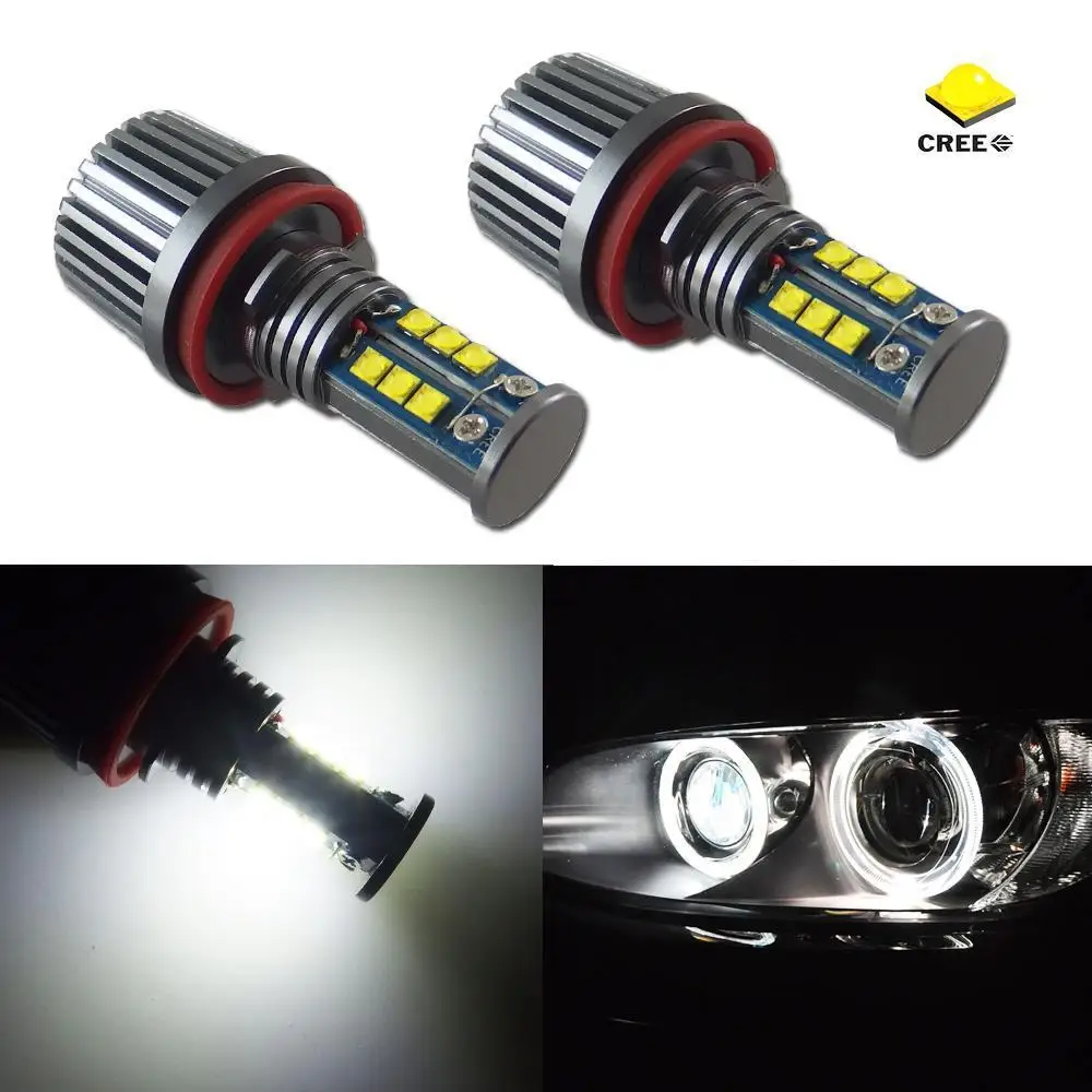 120W Halo Angel Eyes 6000K H8 Halo Ring LED Light For BMW E82 E87 E90 E91 E92 E60 F01 F02 F03 E70E89 1 3 5 7 Series X3 X5 X6 Z4
120W Halo Angel Eyes 6000K H8 Halo Ring LED Light For BMW E82 E87 E90 E91 E92 E60 F01 F02 F03 E70E89 1 3 5 7 Series X3 X5 X6 Z4
