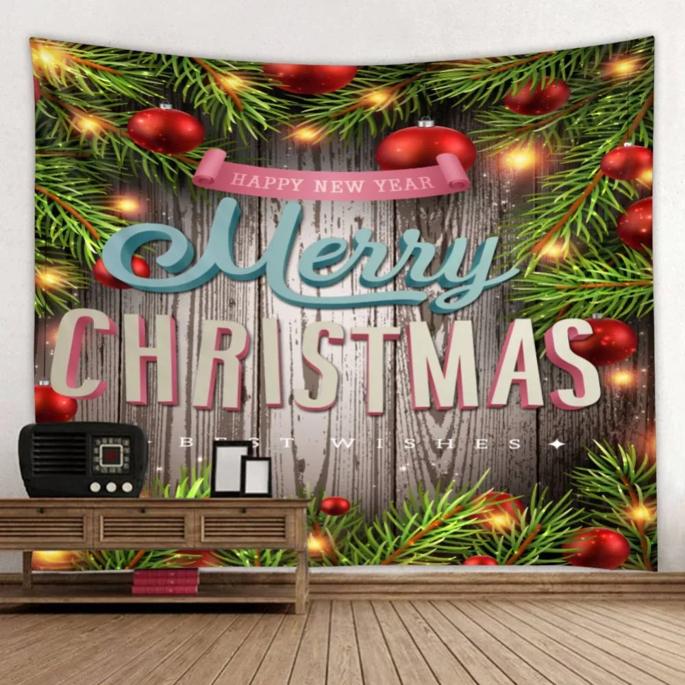 Christmas Decorations Printed Polyester Fabric Holiday Wall Tapestry Art Craft for Living Room Home Bedroom Dorm
Christmas Decorations Printed Polyester Fabric Holiday Wall Tapestry Art Craft for Living Room Home Bedroom Dorm
