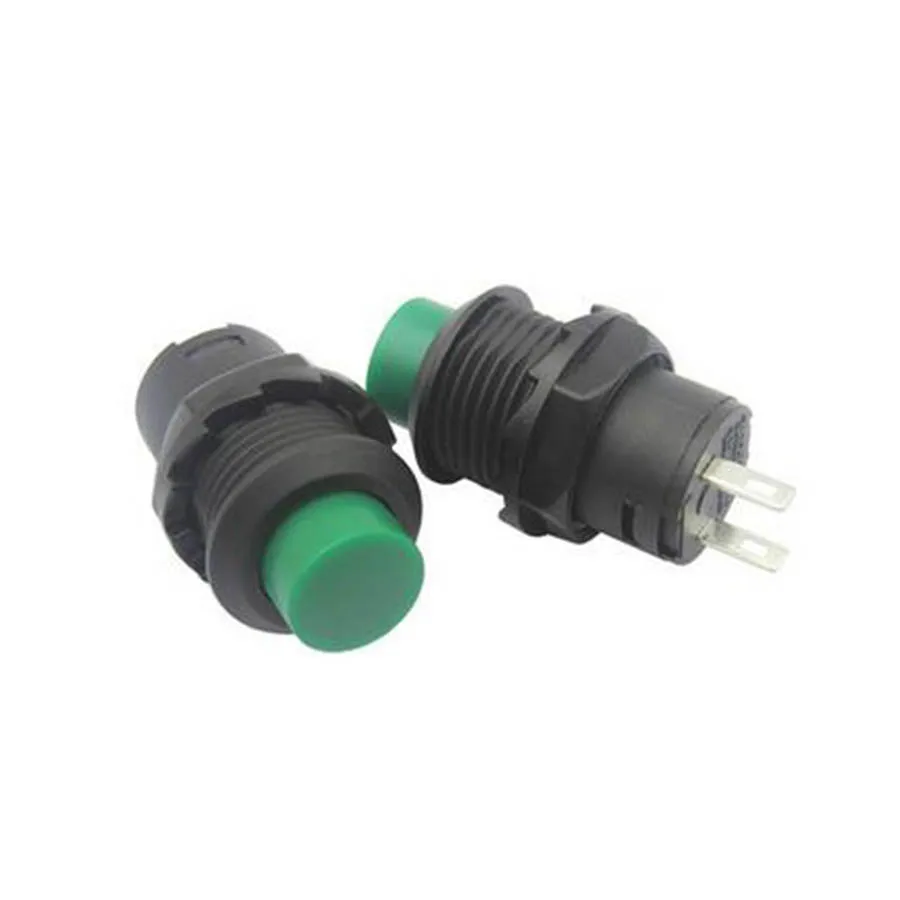 10pcs No-Self Locking Reset Switch 12mm Push Button Green Key 2 Pins DS-425B Wholesale Price
10pcs No-Self Locking Reset Switch 12mm Push Button Green Key 2 Pins DS-425B Wholesale Price