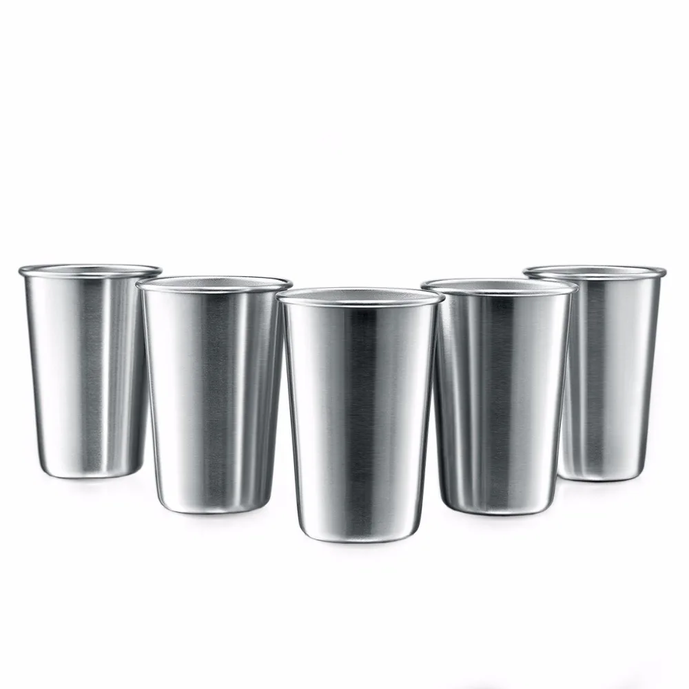 HOSHIZORA Premium Pint Cup 18/8 Stainless Steel Coffee Mug Beer Tumbler BPA Free 480mL 16Oz 5pcs
HOSHIZORA Premium Pint Cup 18/8 Stainless Steel Coffee Mug Beer Tumbler BPA Free 480mL 16Oz 5pcs