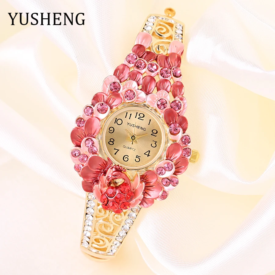 2017 YUSHENG New Chinese Women Watches For Peacock Flower Female Fashion Wristwatches Ladies Clock Relojes Mujer Mother's Day
2017 YUSHENG New Chinese Women Watches For Peacock Flower Female Fashion Wristwatches Ladies Clock Relojes Mujer Mother's Day