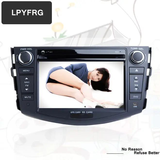 Автомагнитола 7 дюймов android 10 GPS мультимедийный плеер для Toyota RAV4 RAV 4 2009 2012 ОЗУ Гб