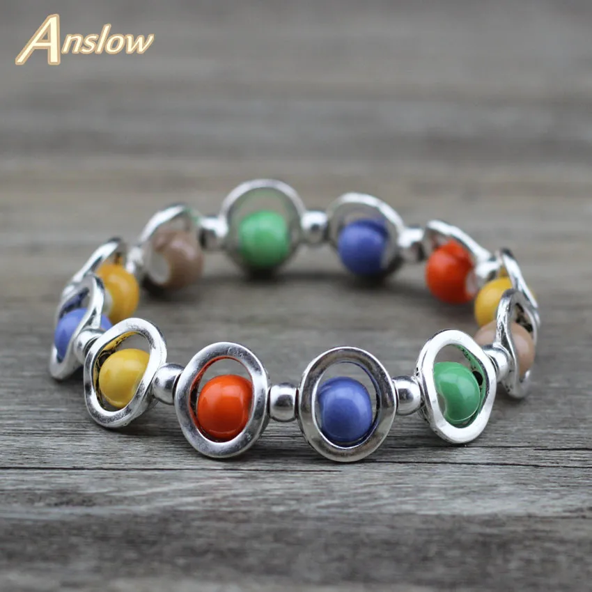 Anslow Creative Design Fashion Jewelry Colorful Rainbow Style Beads Adjustable Women Girl Bracelets Christmas Gift LOW0688LB
Anslow Creative Design Fashion Jewelry Colorful Rainbow Style Beads Adjustable Women Girl Bracelets Christmas Gift LOW0688LB