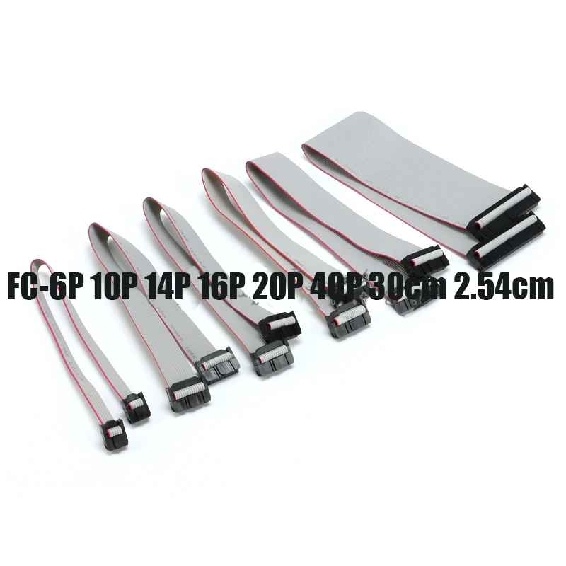 Free shipping 10pc JTAG AVR Download Cable Wire Connector Data Cable FC-6P 10P 14P 16P 20P 40P 2.54mm Pitch 30CM
Free shipping 10pc JTAG AVR Download Cable Wire Connector Data Cable FC-6P 10P 14P 16P 20P 40P 2.54mm Pitch 30CM