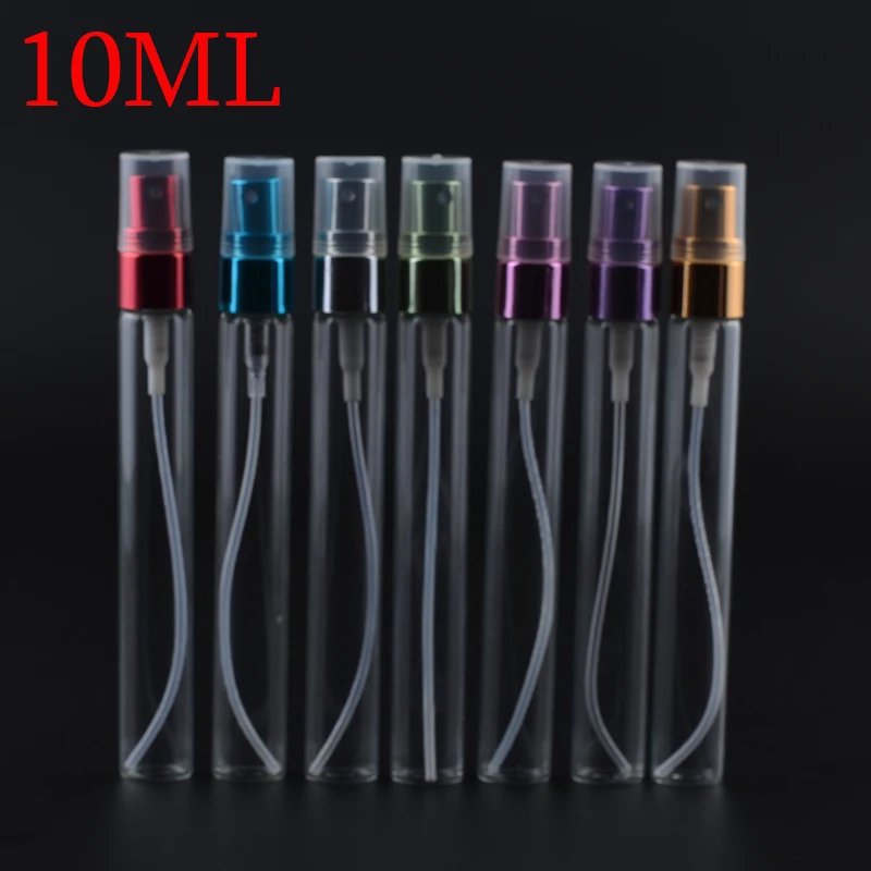 6pcs/Lot 10ml Glass Perfume Sprayer Bottles Empty Container Perfume Bottle Atomizer Refillable Mini Colorful Aluminum Sprayer
6pcs/Lot 10ml Glass Perfume Sprayer Bottles Empty Container Perfume Bottle Atomizer Refillable Mini Colorful Aluminum Sprayer