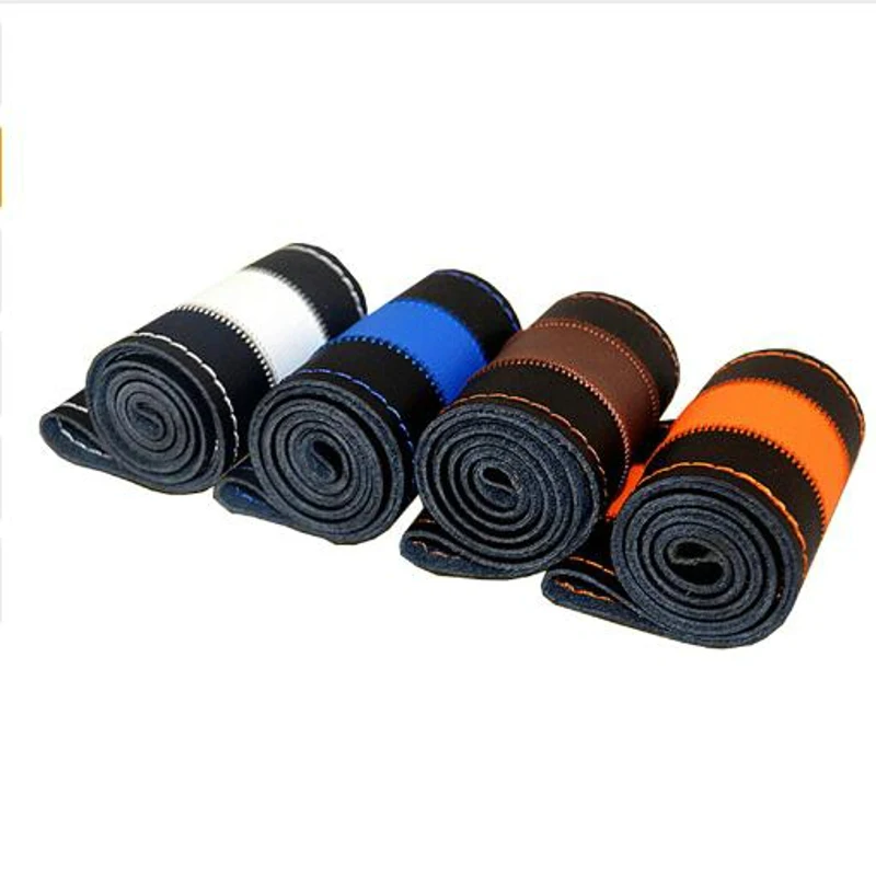 Universal Steering Wheel Sew Microfiber Car Steering Wheel Cover wheel covers black pink red car styling decoration accessories
Universal Steering Wheel Sew Microfiber Car Steering Wheel Cover wheel covers black pink red car styling decoration accessories
