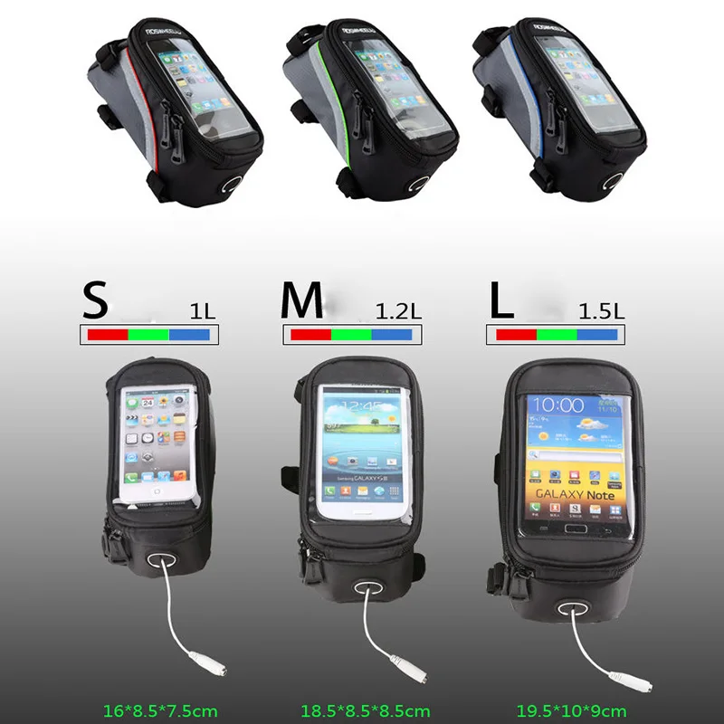 BICYCLE BAGS CYCLING BIKE FRAME IPHONE BAGS HOLDER PANNIER MOBILE PHONE BAG CASE 4.2"-5.5"
BICYCLE BAGS CYCLING BIKE FRAME IPHONE BAGS HOLDER PANNIER MOBILE PHONE BAG CASE 4.2"-5.5"