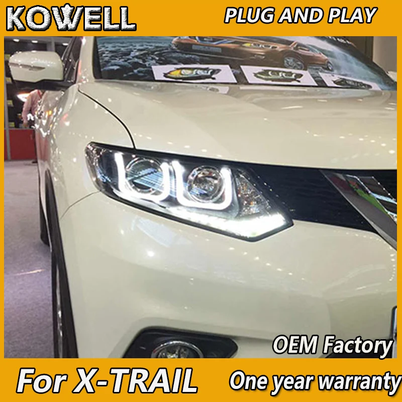 KOWELL Car Styling for Nissan X-Trail Headlights 2014-17 Nissan X-Trail LED Headlight DRL Lens Double Beam H7 HID Xenon bi xenon
KOWELL Car Styling for Nissan X-Trail Headlights 2014-17 Nissan X-Trail LED Headlight DRL Lens Double Beam H7 HID Xenon bi xenon
