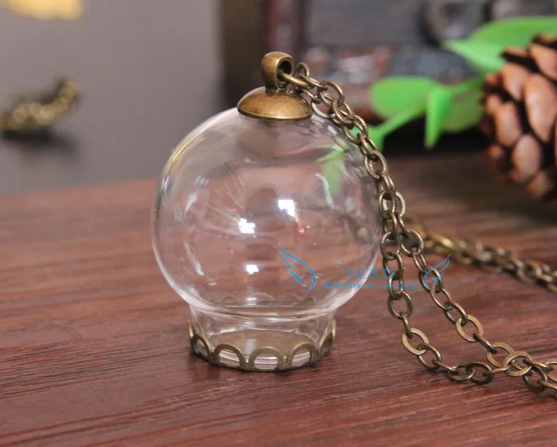 10sets-- vintage style need diy Empty clear 25mm glass globe pendant jewelry accessories
10sets-- vintage style need diy Empty clear 25mm glass globe pendant jewelry accessories