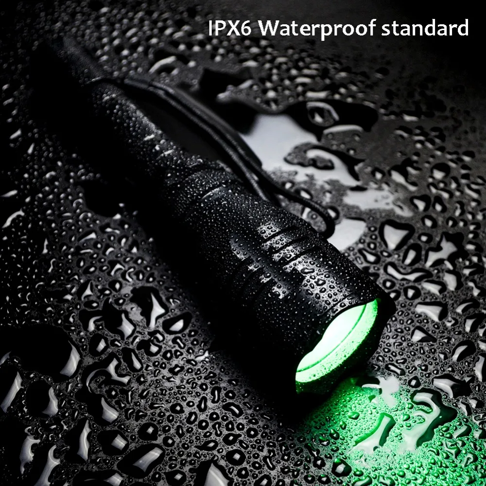 LED Hunting Flashlight Torch Hight Power Cree Torch Cree Green Red Light Lantern 1-Mode Waterproof For 1x18650
LED Hunting Flashlight Torch Hight Power Cree Torch Cree Green Red Light Lantern 1-Mode Waterproof For 1x18650