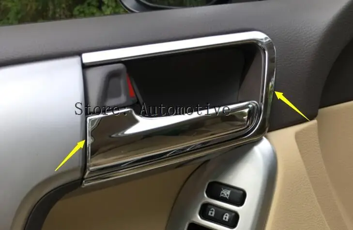 8 pcs For Toyota Prado FJ150 2014 2015 2016 Chrome Inner Door Handle Bowl Cover Trim
8 pcs For Toyota Prado FJ150 2014 2015 2016 Chrome Inner Door Handle Bowl Cover Trim
