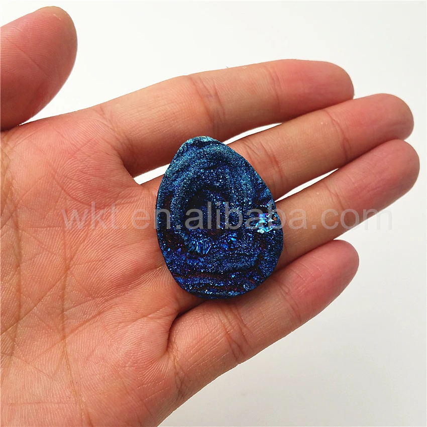 WT-G203 10pcs Sparkly Wholesale Dark Blue Titanium Stone,Fashion Natural Druzy quartz Stone For Jewelry Findings
WT-G203 10pcs Sparkly Wholesale Dark Blue Titanium Stone,Fashion Natural Druzy quartz Stone For Jewelry Findings
