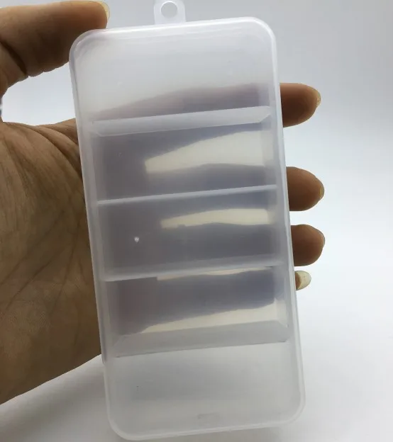 Fishing Lure Baits Tackle Box Transparent Plastic Case 5 Compartment for treble hook crank13*6.5*2.5cm
Fishing Lure Baits Tackle Box Transparent Plastic Case 5 Compartment for treble hook crank13*6.5*2.5cm
