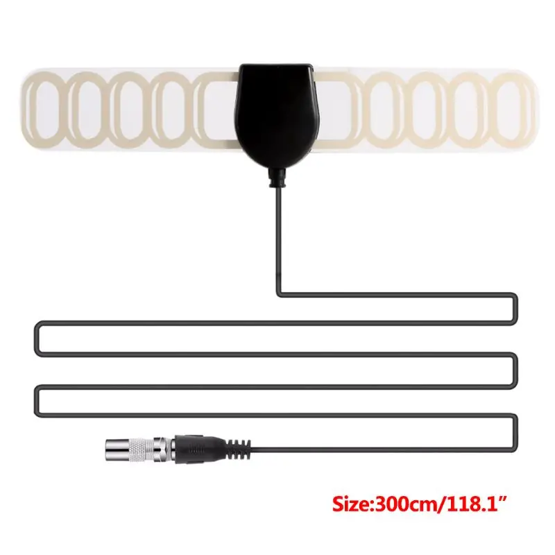 Digital VHF-H/UHF TV Active Antenna Built-in RF AMP Car DVB-T DVB-T2 Antenna 20dB Gain Digital Television Antenna F Plug
Digital VHF-H/UHF TV Active Antenna Built-in RF AMP Car DVB-T DVB-T2 Antenna 20dB Gain Digital Television Antenna F Plug